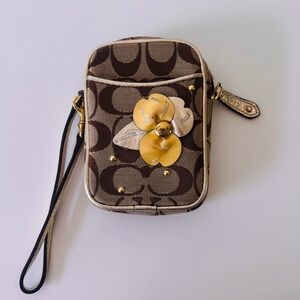 Coach wristlet bag